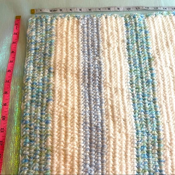 ADD ON ONLY Sr Handmade crochet baby lap blanket afghan PRICE FIRM NO DISCOUNTS! - Picture 6 of 15